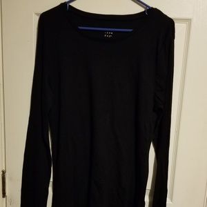 Black long sleeve shirt